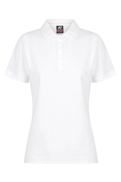 CLAREMONT LADY POLOS - WHITE