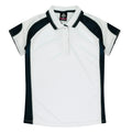 MURRAY LADY POLOS - WHITE/NAVY