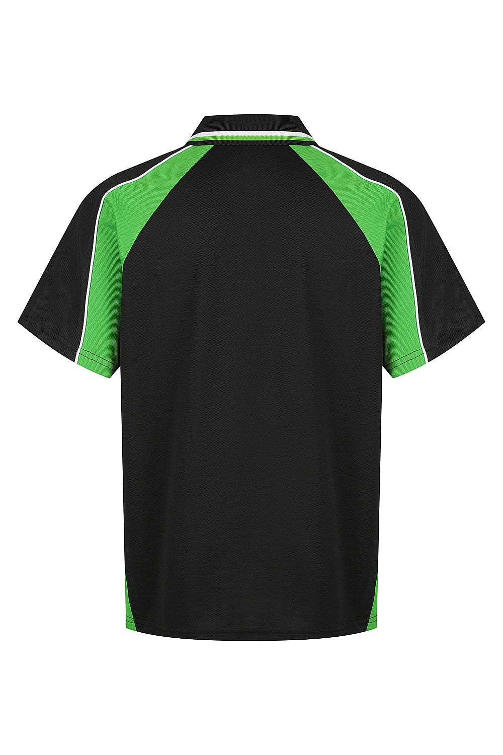 PANORAMA KIDS POLOS - BLK/KAWA GRN/WHT