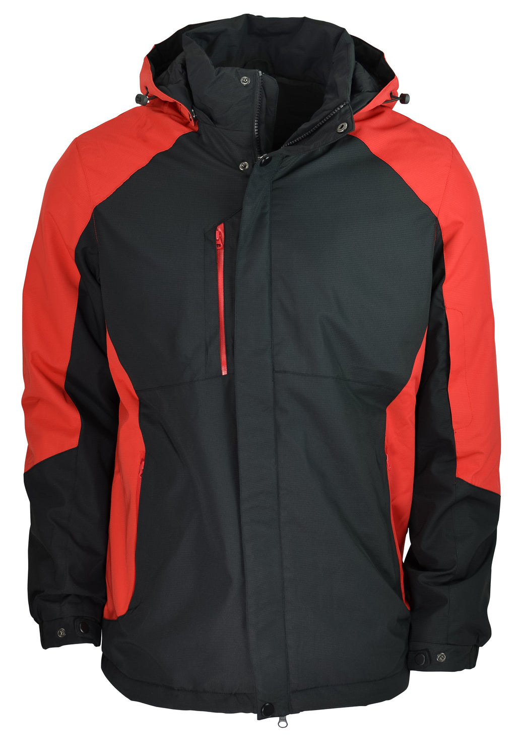 NAPIER MENS JACKETS - BLACK/RED
