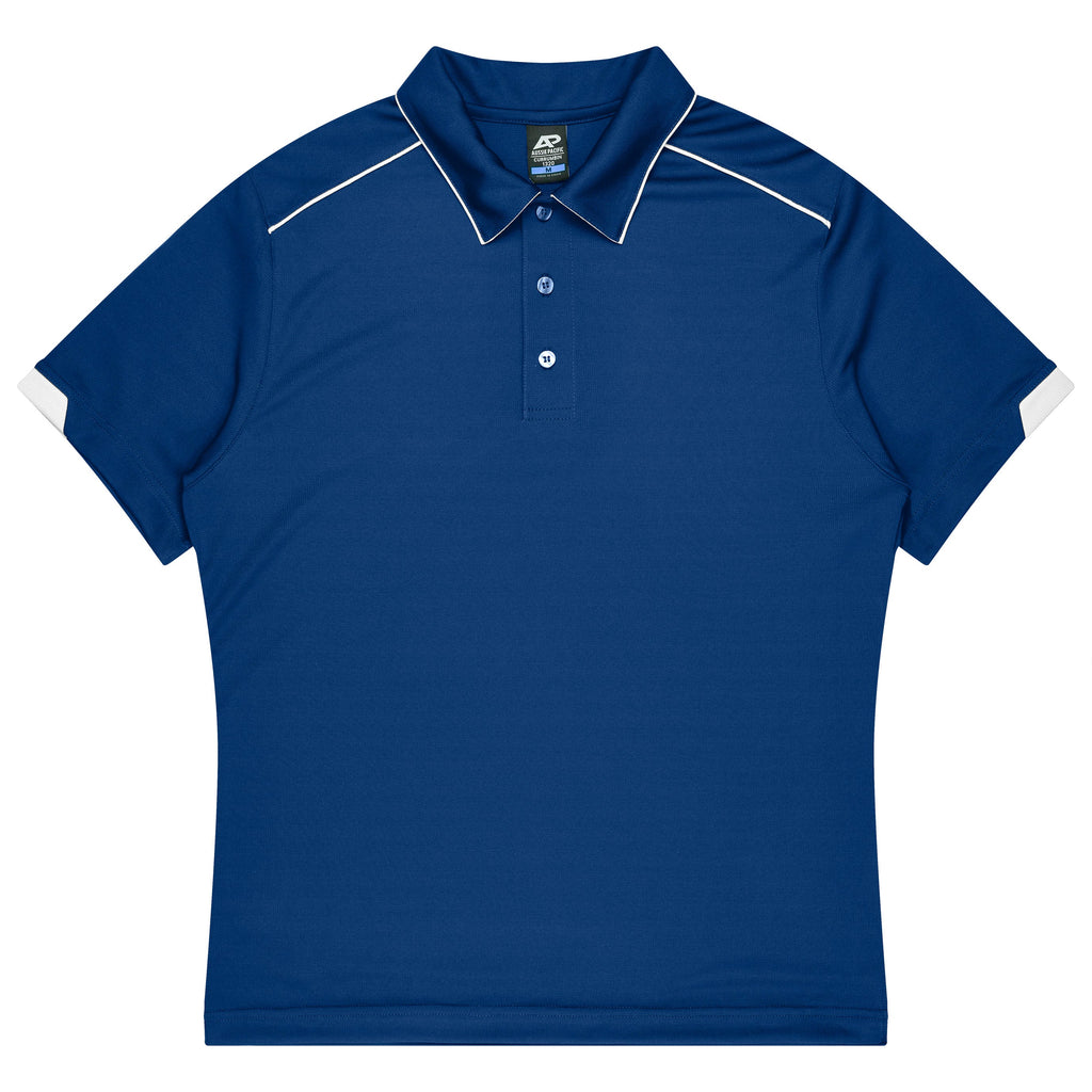 CURRUMBIN KIDS POLOS - ROYAL/WHITE