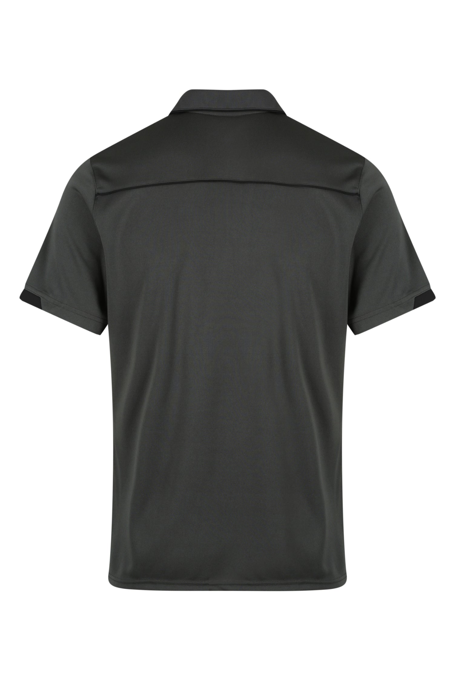 CURRUMBIN MENS POLOS - SLATE/BLACK