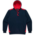 PATERSON MENS HOODIES - NAVY/RED