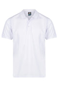 LACHLAN MENS POLOS - WHITE
