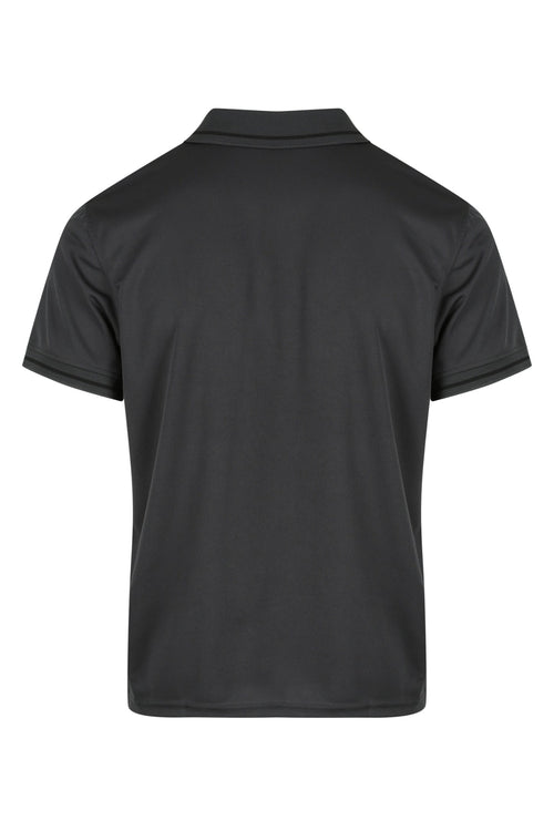 COTTESLOE MENS POLOS - SLATE/BLACK