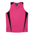 EUREKA LADY SINGLETS - PINK/BLACK