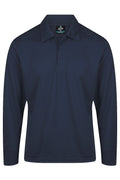 BOTANY MENS POLOS - NAVY