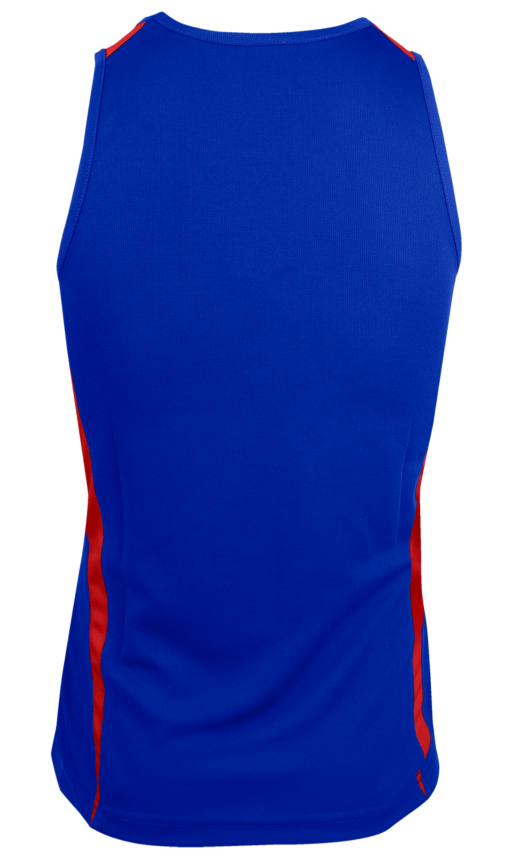 EUREKA MENS SINGLETS - ROYAL/RED