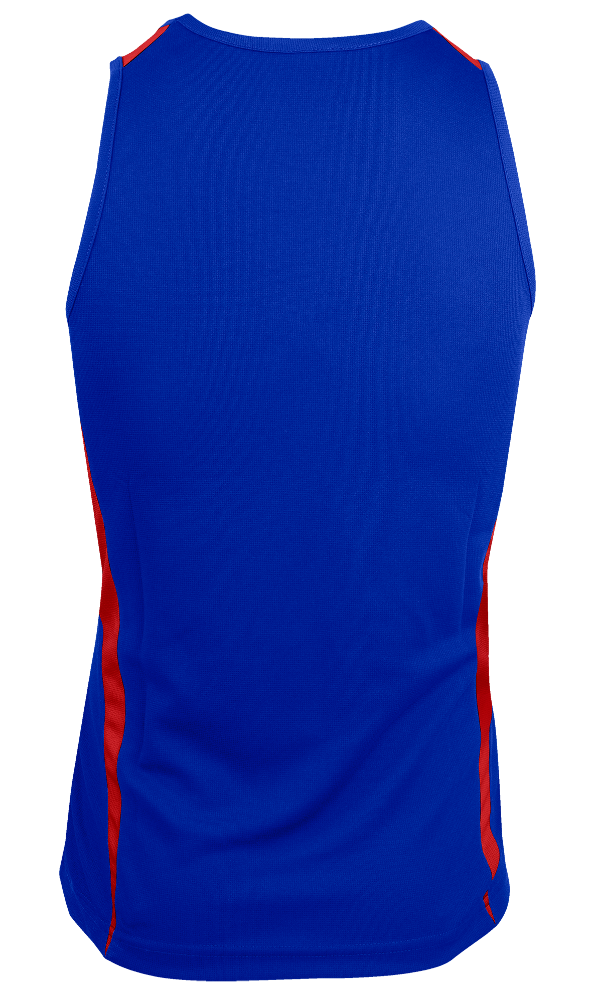 EUREKA MENS SINGLETS - ROYAL/RED