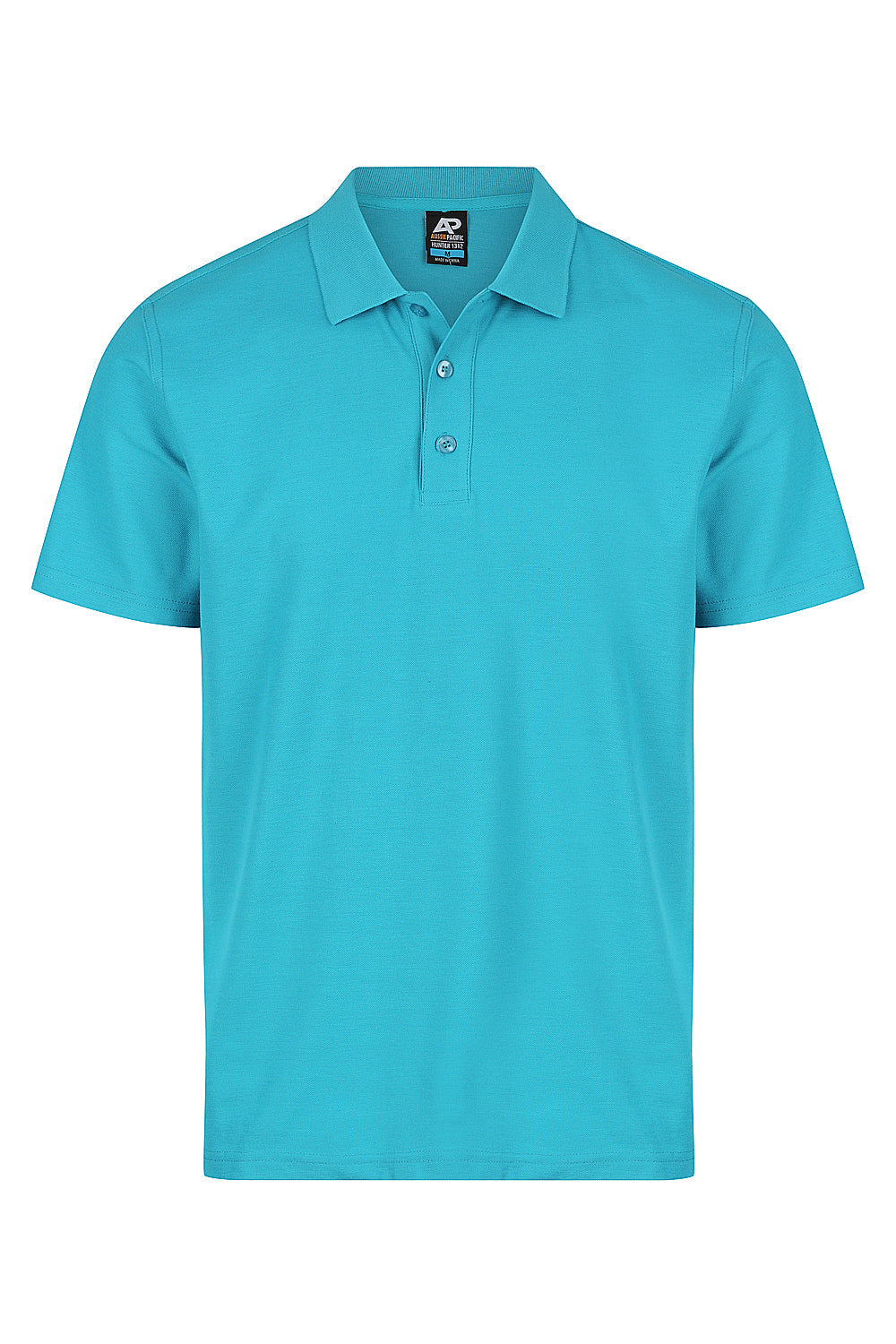 HUNTER MENS POLOS - TEAL
