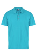 HUNTER MENS POLOS - TEAL