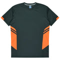 TASMAN KIDS TEES - SLATE/NEON ORANGE
