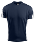 EUREKA MENS TEES - NAVY/WHITE