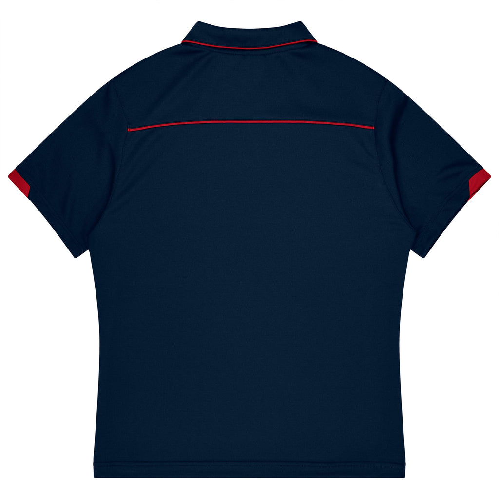 CURRUMBIN KIDS POLOS - NAVY/RED
