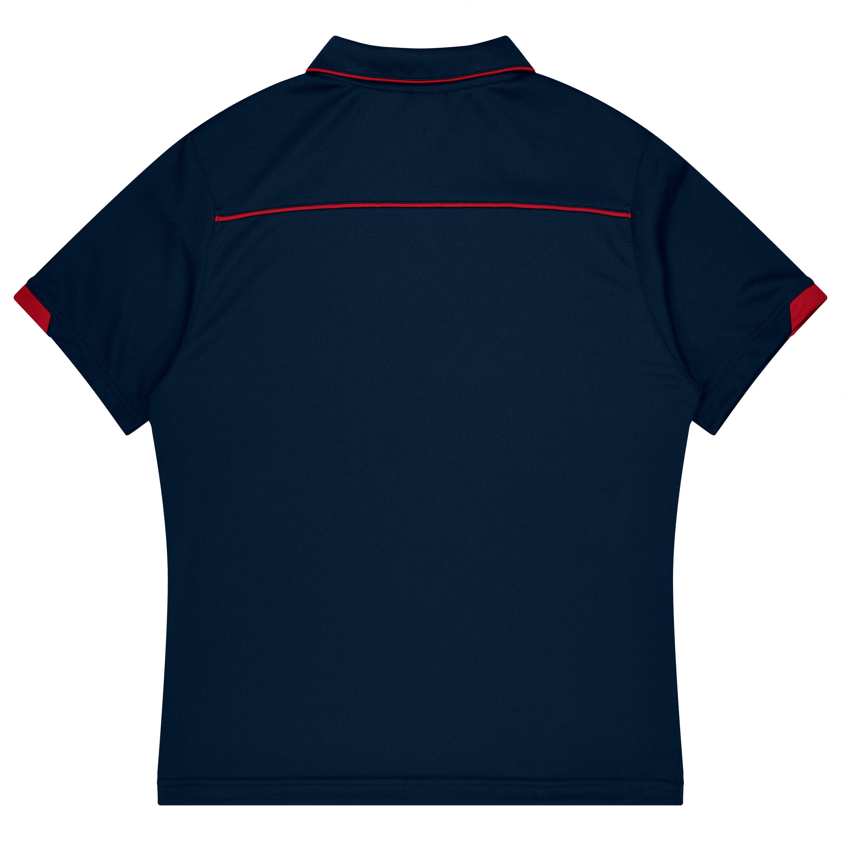 CURRUMBIN KIDS POLOS - NAVY/RED