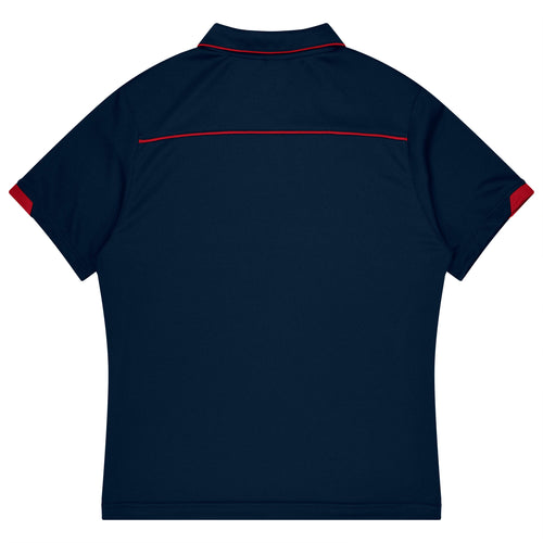 CURRUMBIN KIDS POLOS - NAVY/RED
