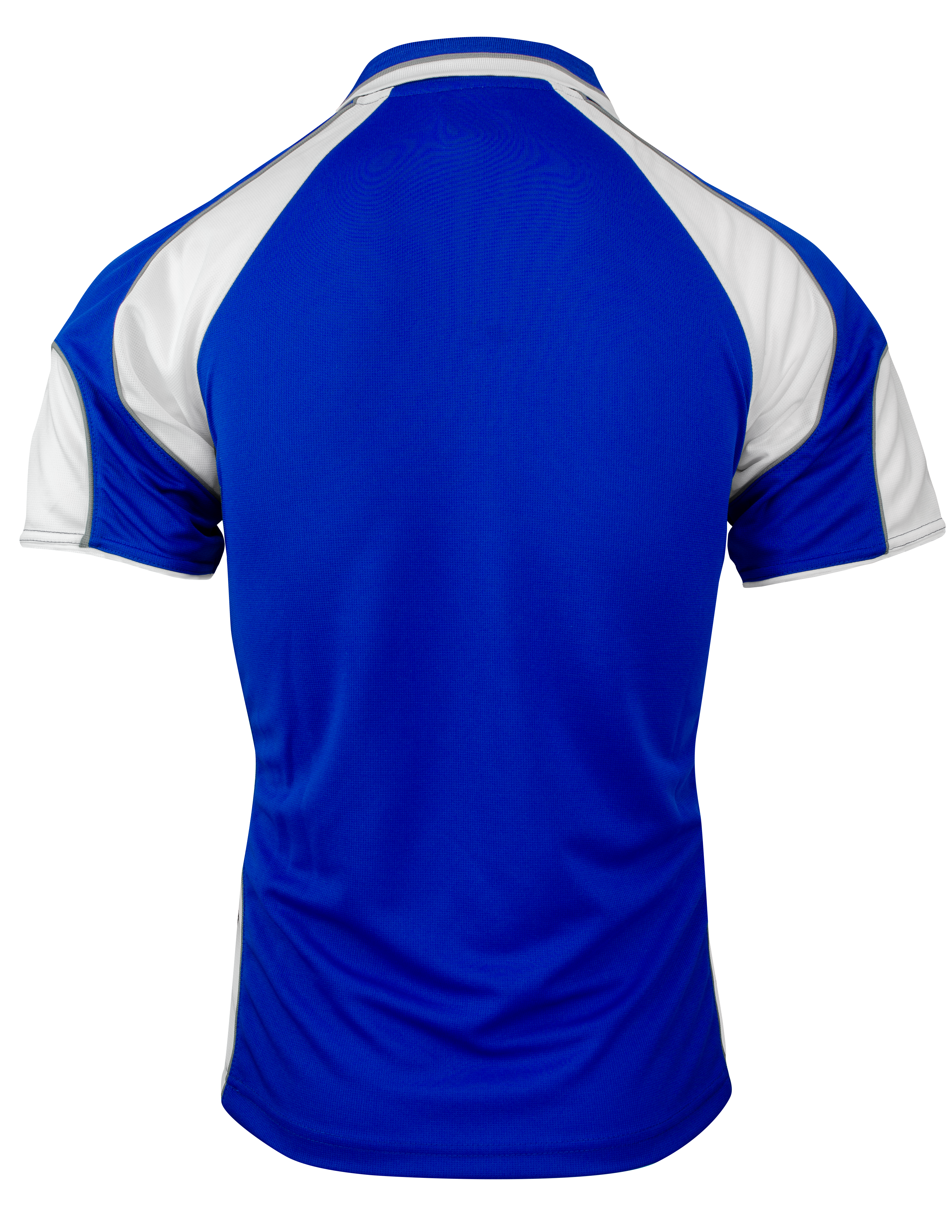 MURRAY MENS POLOS - ROYAL/WHITE