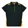 PATERSON LADY POLOS - BLACK/GOLD