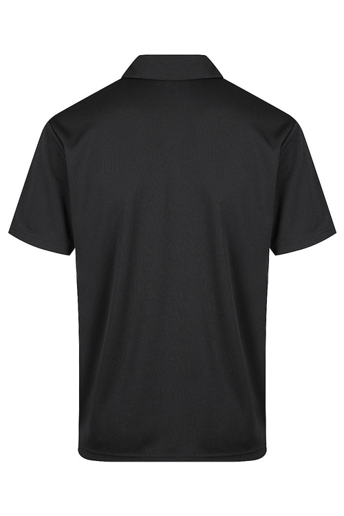 BOTANY MENS POLOS - BLACK