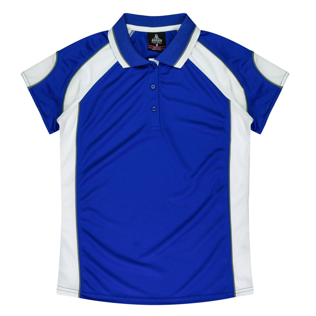 MURRAY LADY POLOS - ROYAL/WHITE