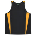 EUREKA KIDS SINGLETS - BLACK/GOLD