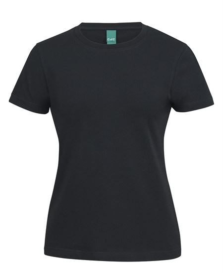 C of C Ladies Cotton S/S Stretch Tee