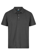 HUNTER MENS POLOS - SLATE