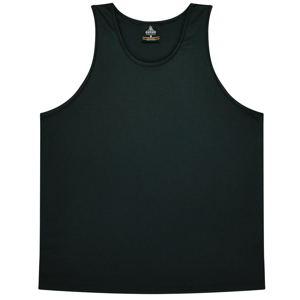 BOTANY KIDS SINGLETS - BLACK