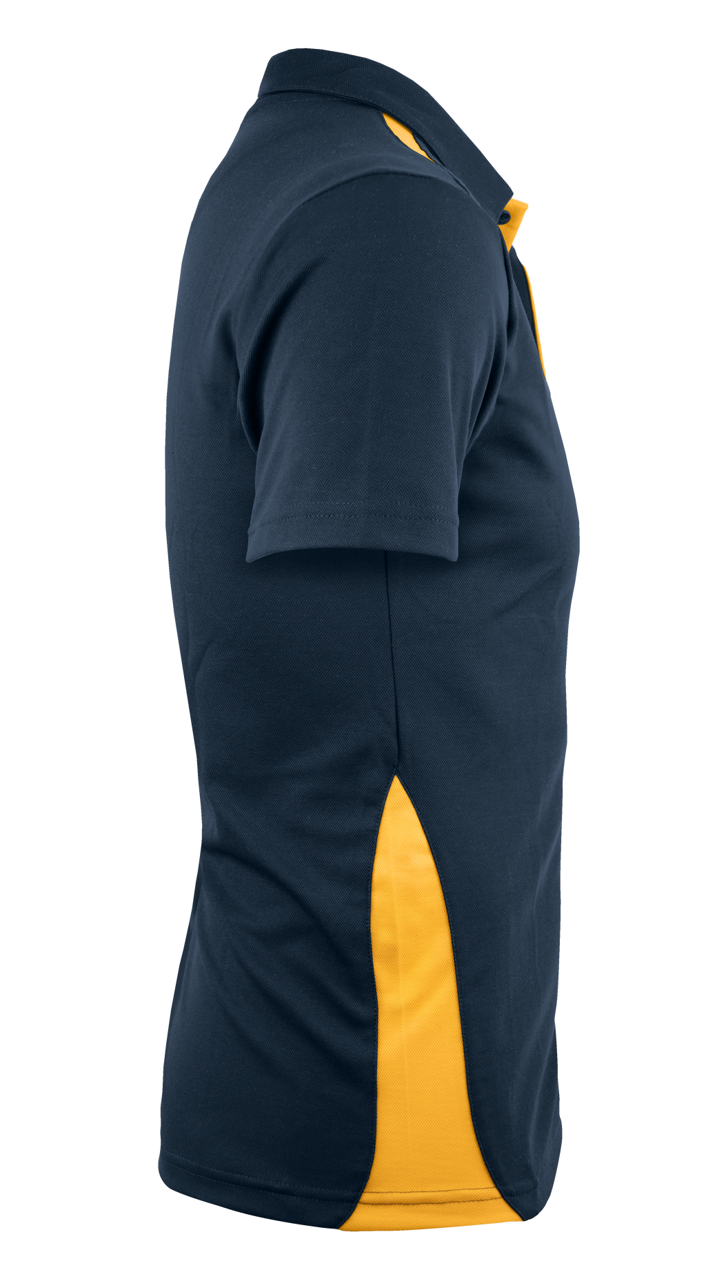 PATERSON MENS POLOS - NAVY/GOLD