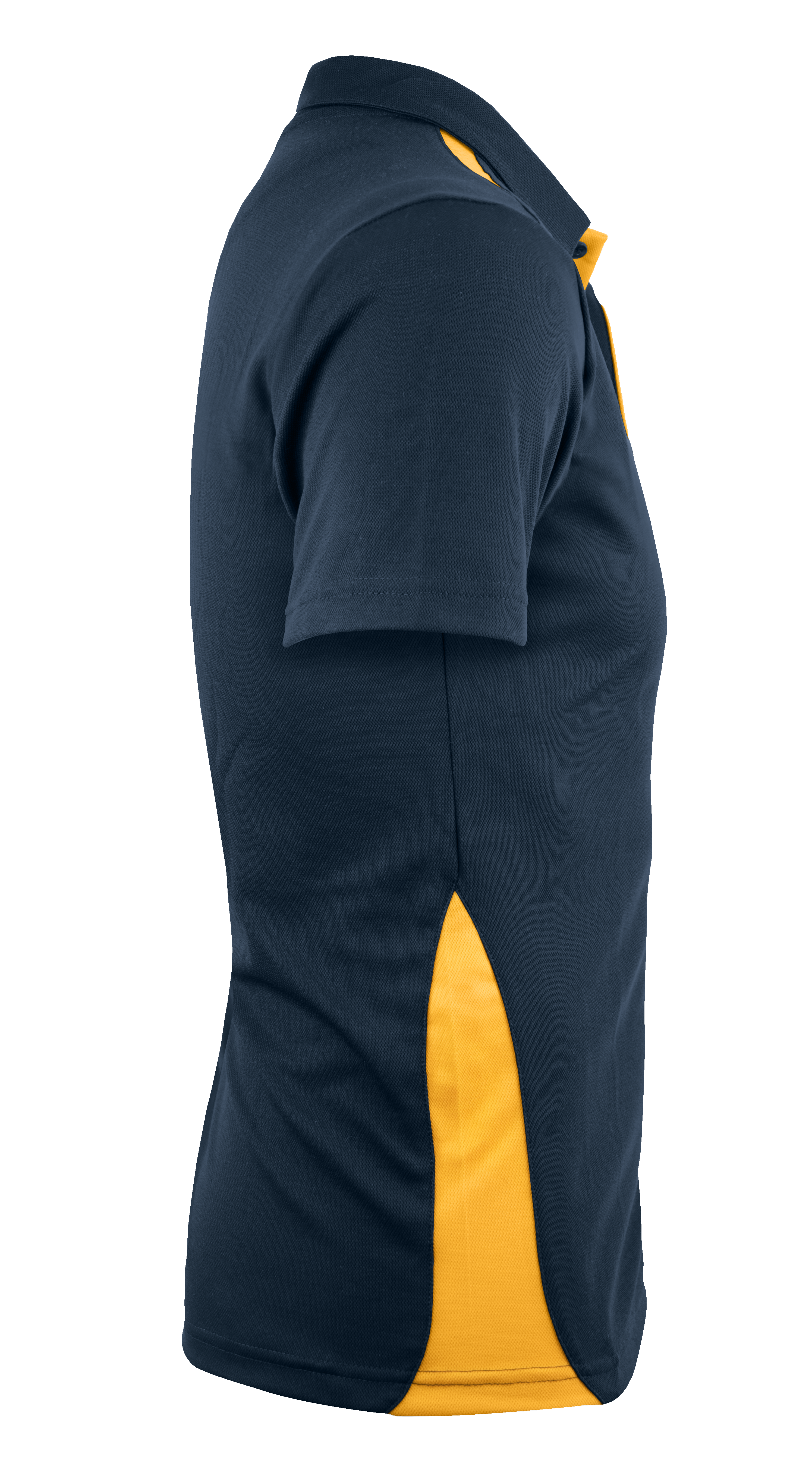 PATERSON MENS POLOS - NAVY/GOLD