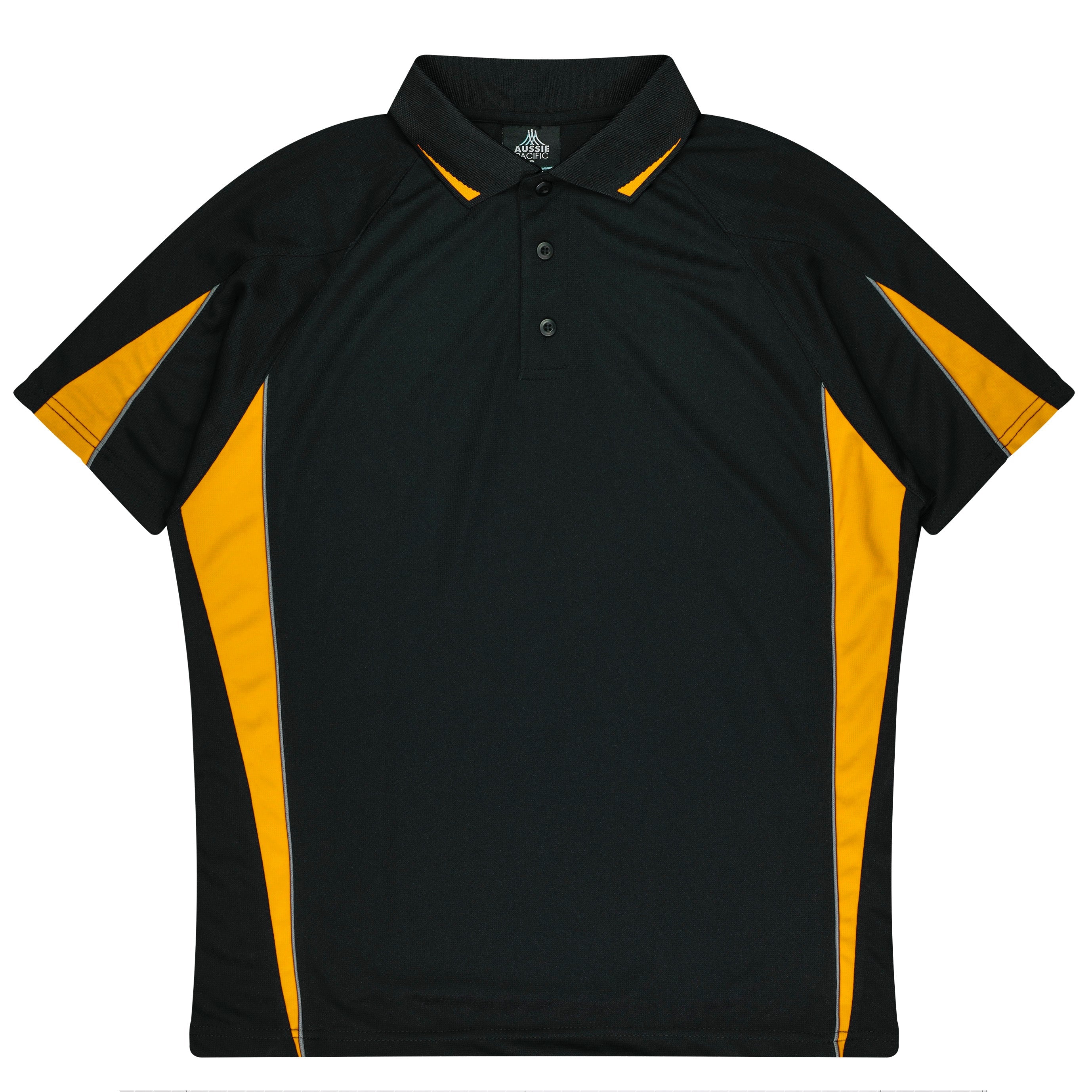 EUREKA KIDS POLOS - BLACK/GOLD