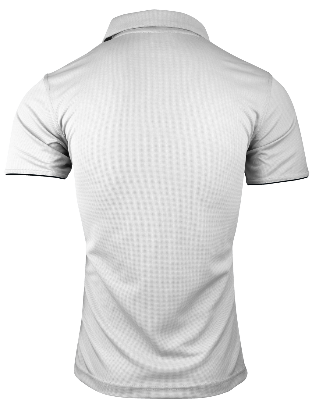 YARRA MENS POLOS - WHITE/NAVY