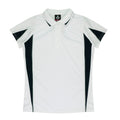EUREKA LADY POLOS - WHITE/BLACK