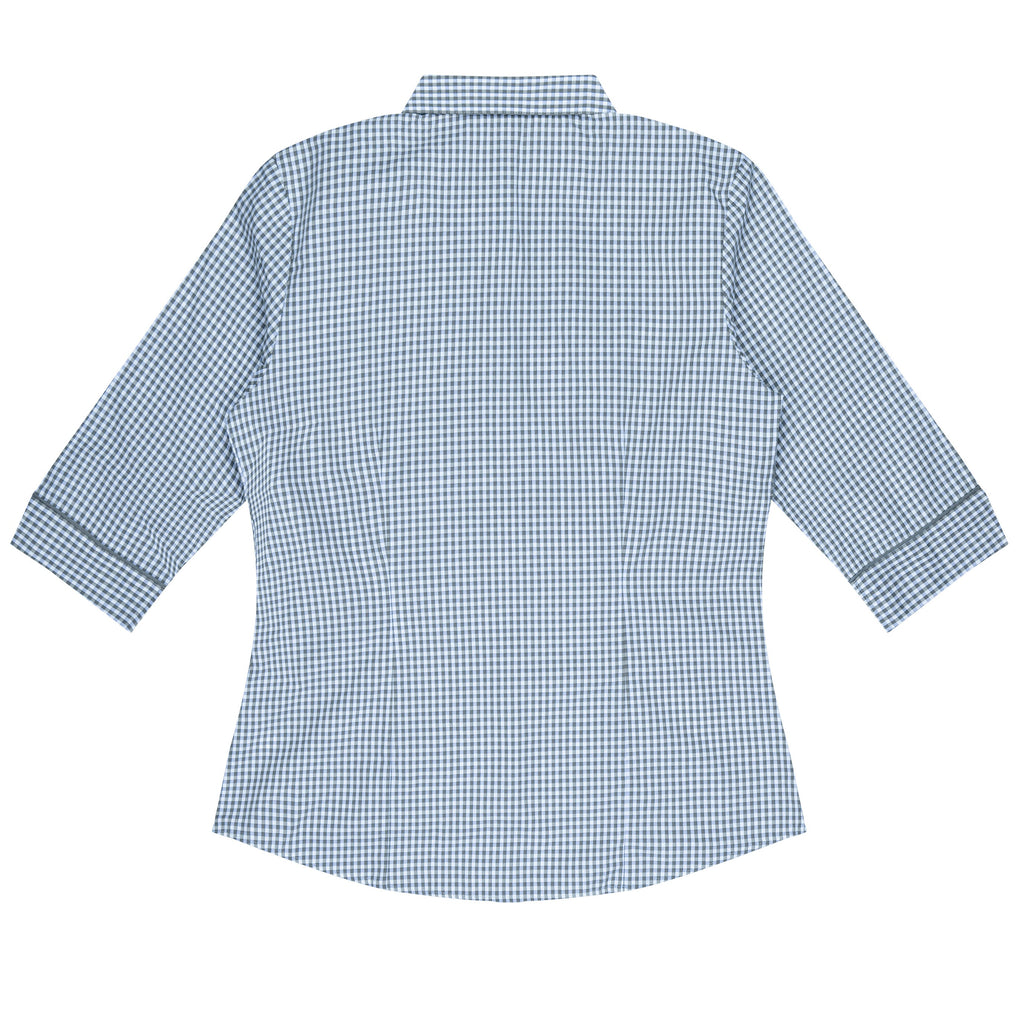 EPSOM LADY SHIRT 3/4 SLEEVE - SLATE