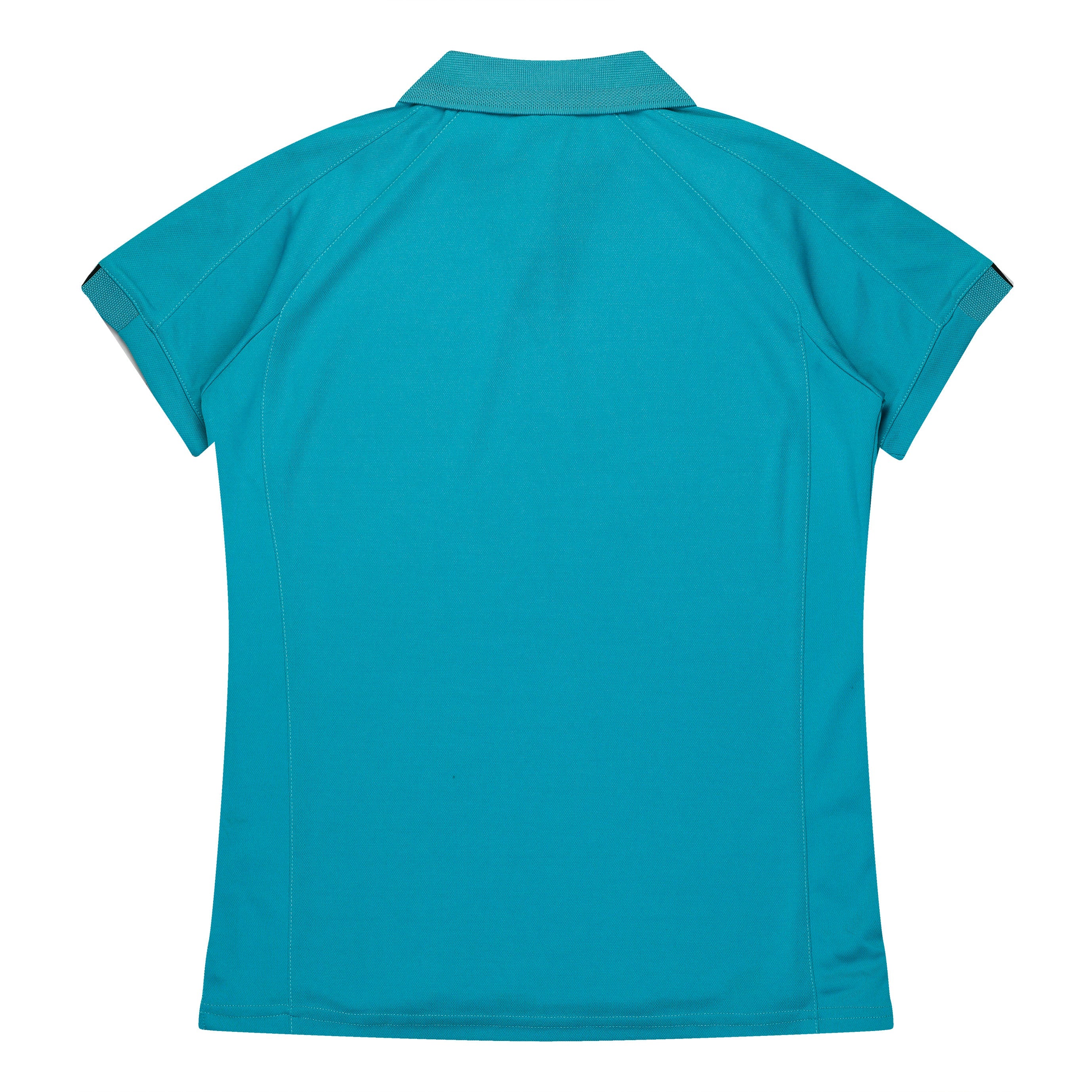 FLINDERS LADY POLOS - TEAL/BLACK