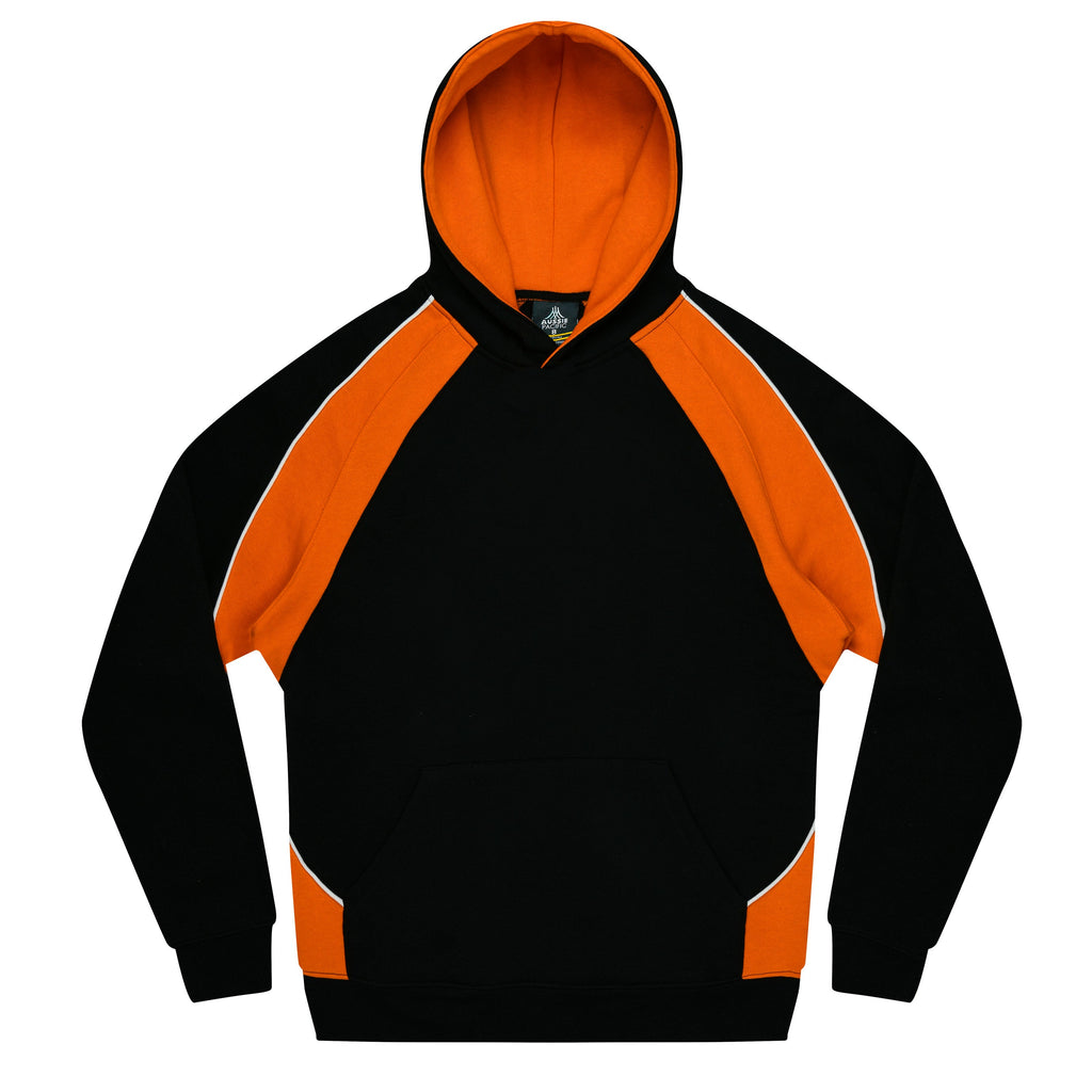HUXLEY KIDS HOODIES - BLK/ELEC. ORG/WHT