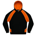 HUXLEY KIDS HOODIES - BLK/ELEC. ORG/WHT