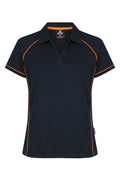 ENDEAVOUR LADY POLOS - NAVY/ORANGE