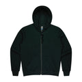 QUEENSCLIFF ZIP MENS HOODIES - BLACK