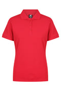 CLAREMONT LADY POLOS - RED