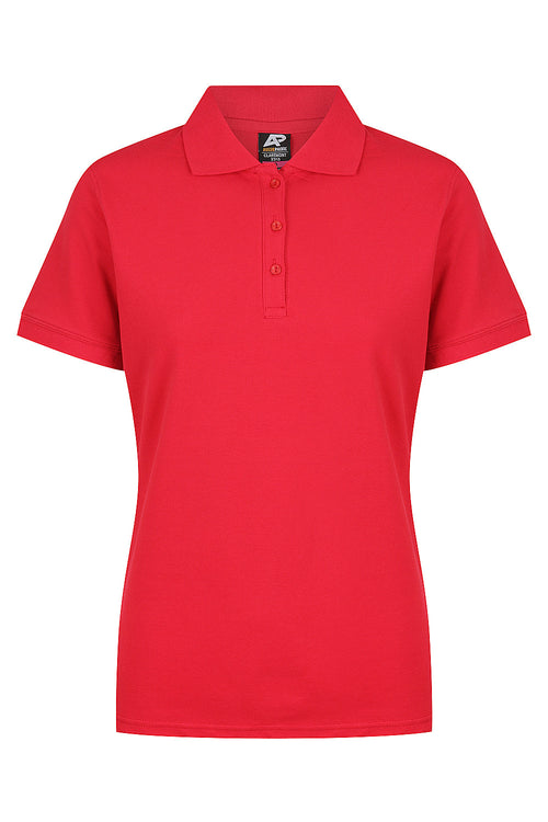 CLAREMONT LADY POLOS - RED