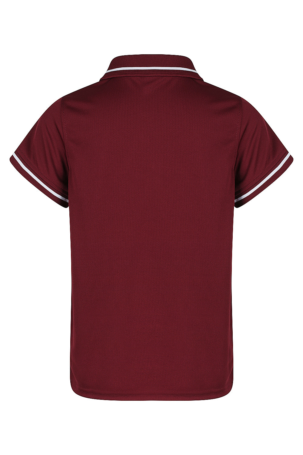 COTTESLOE KIDS POLOS - MAROON/WHITE