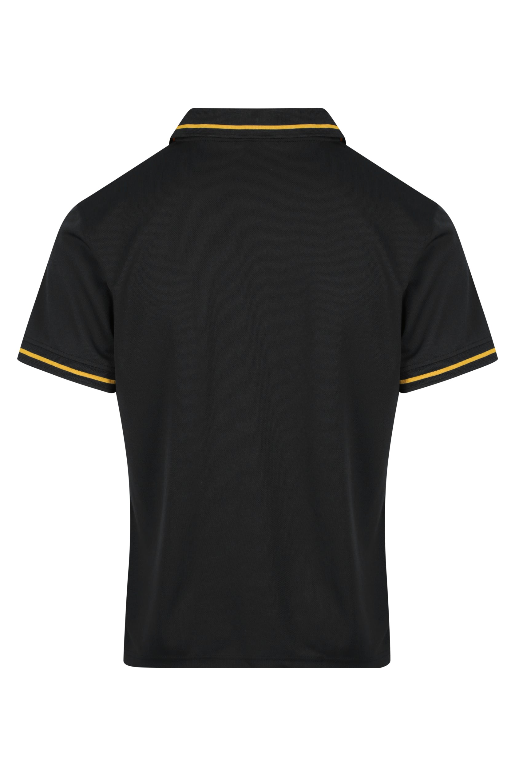 COTTESLOE MENS POLOS - BLACK/GOLD