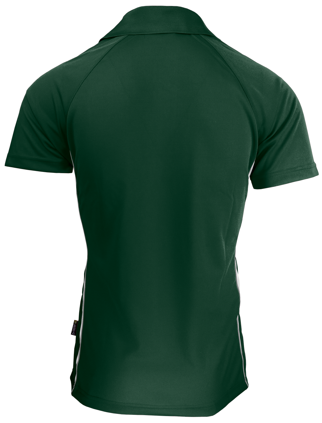 EUREKA MENS POLOS - BOTTLE/WHITE