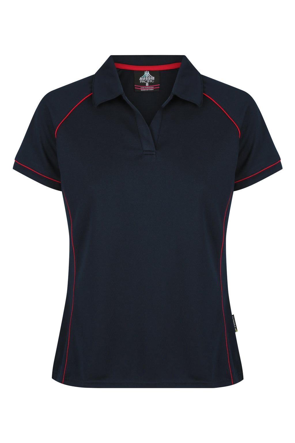 ENDEAVOUR LADY POLOS - NAVY/RED