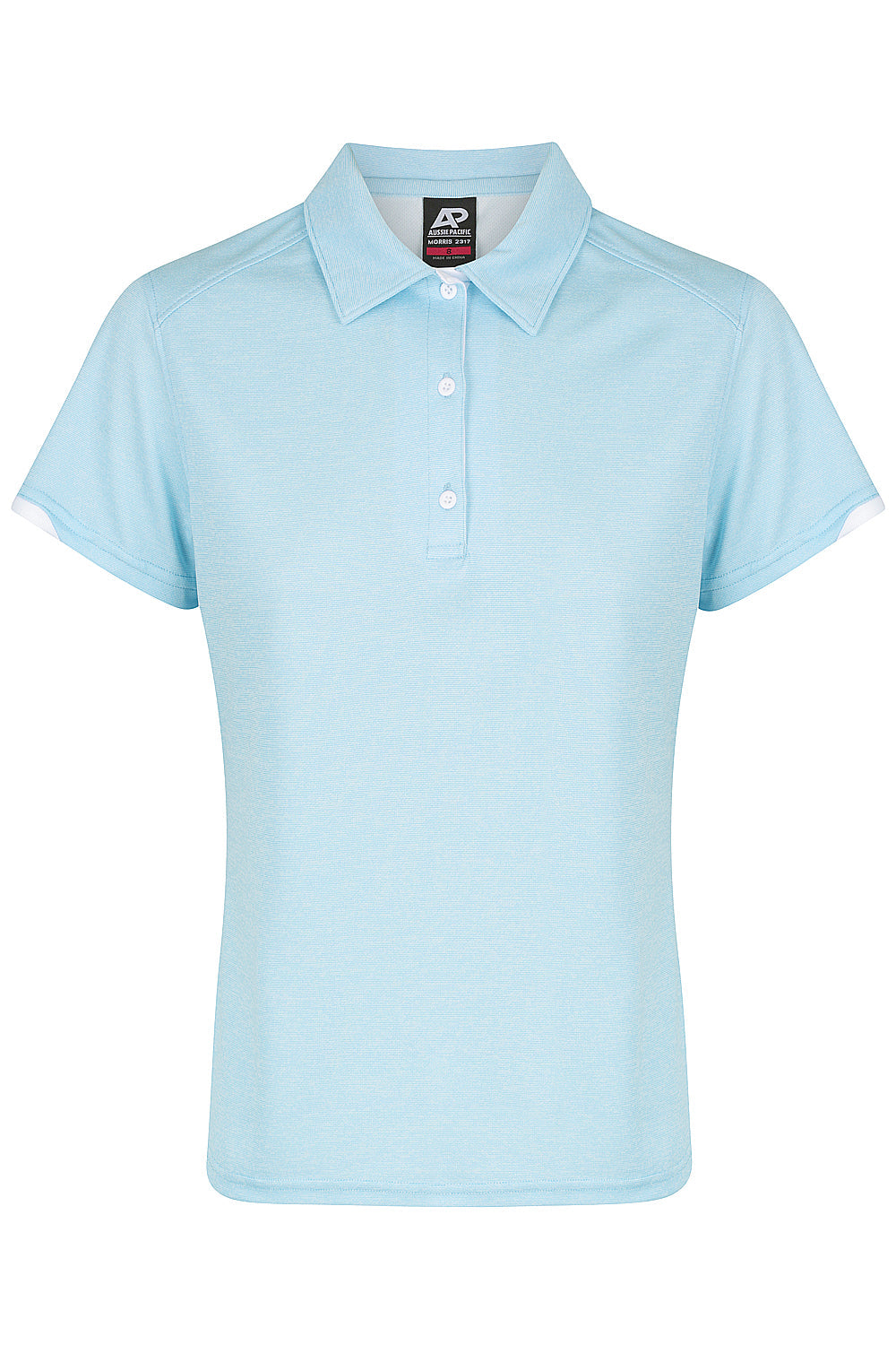 MORRIS LADY POLOS - LIGHT BLUE/WHITE