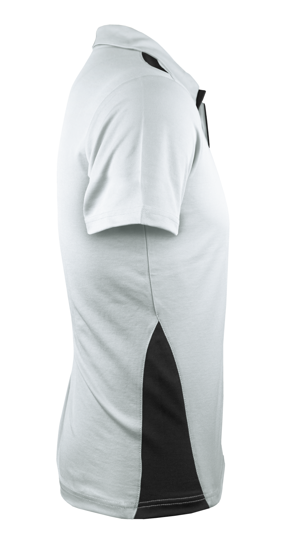 PATERSON MENS POLOS - WHITE/BLACK