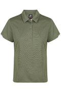 MORRIS LADY POLOS - ARMY GREEN/WHITE