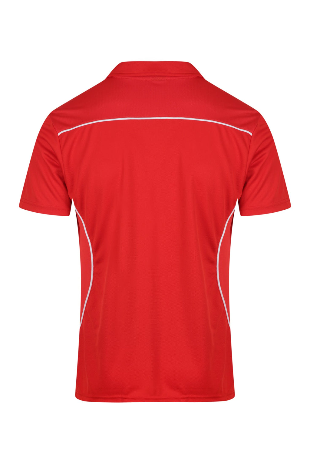 KURANDA MENS POLOS - RED/WHITE