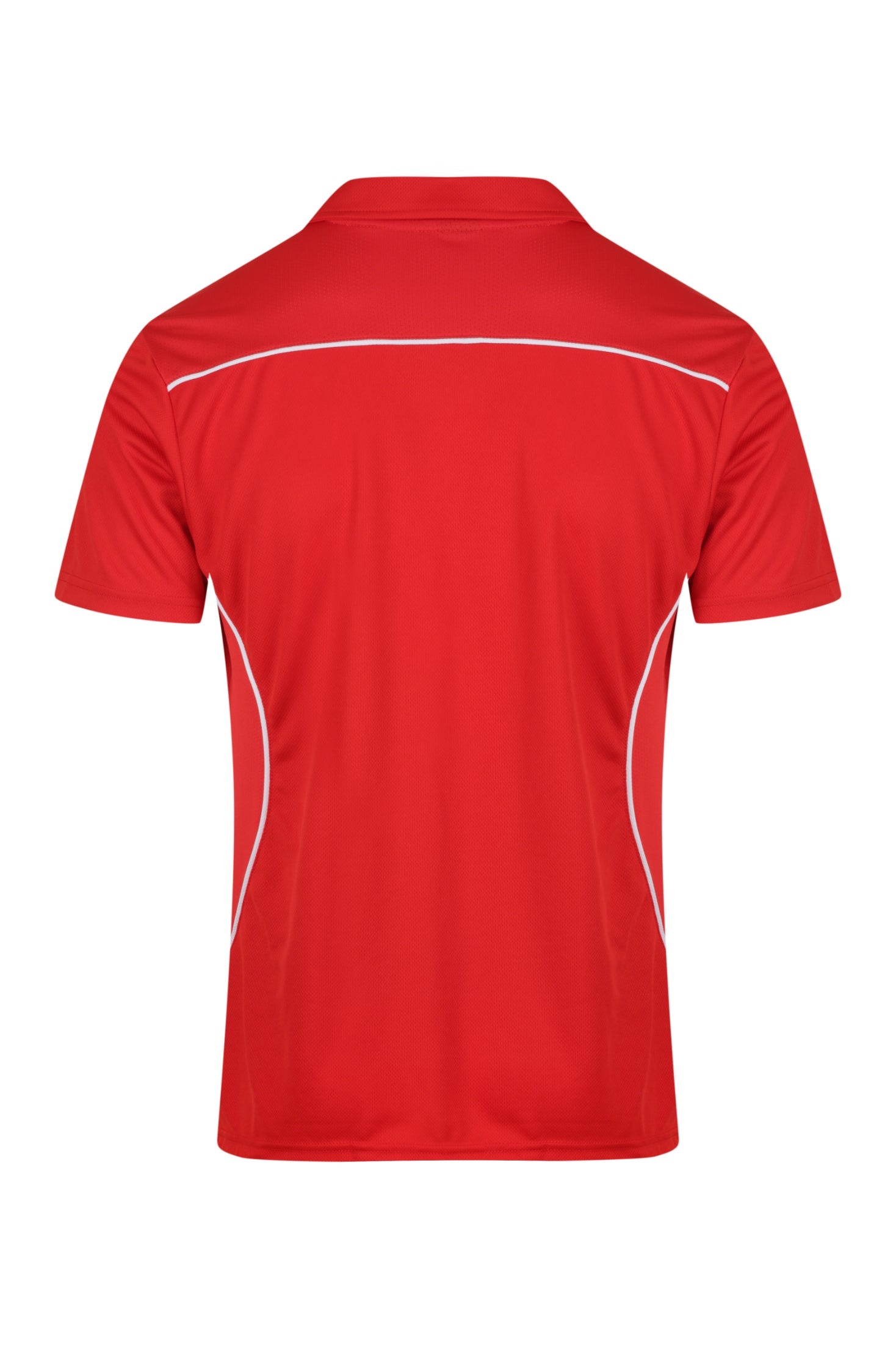 KURANDA MENS POLOS - RED/WHITE